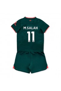 Liverpool Mohamed Salah #11 Babyklær Tredje Fotballdrakt til barn 2022-23 Korte ermer (+ Korte bukser)